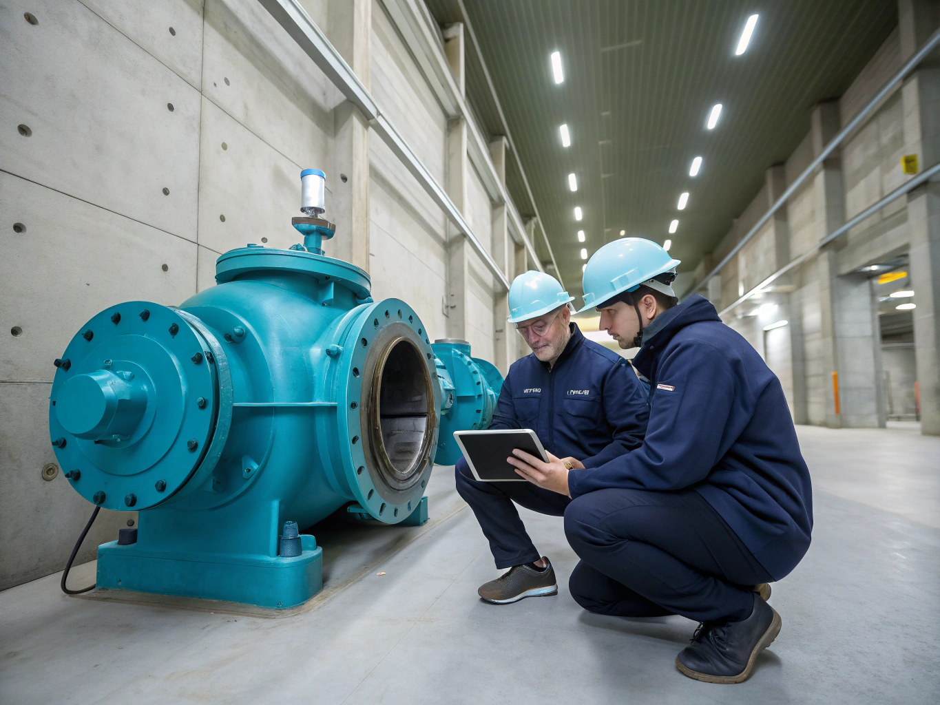 Commercial water pump system installation