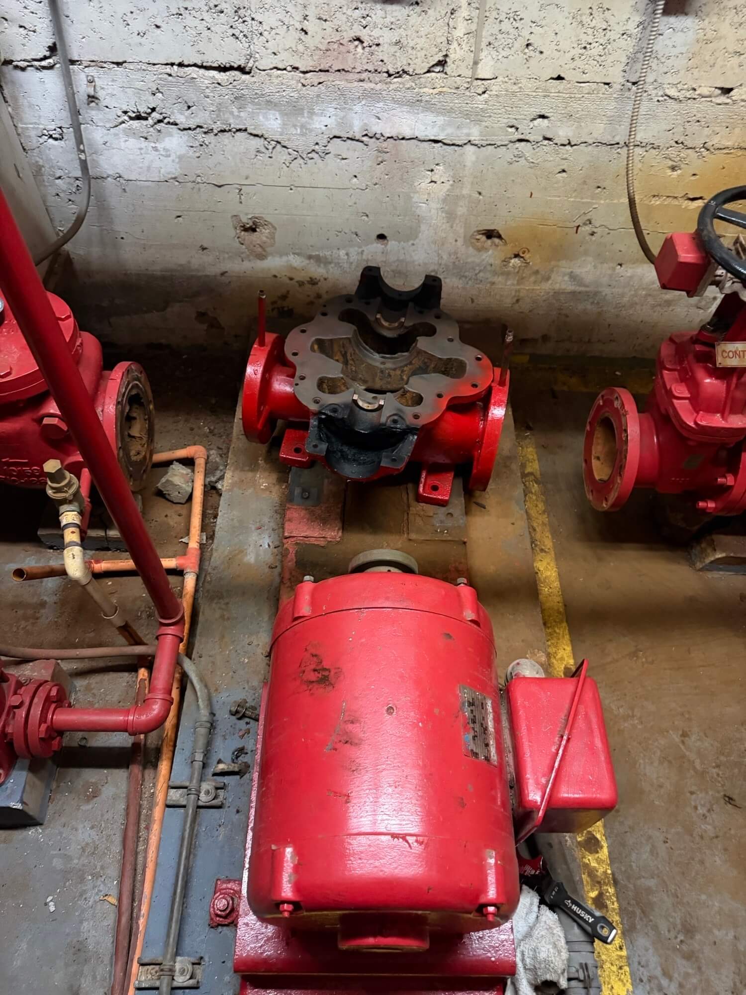 Fire pump repair service